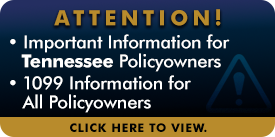 Information for Tennessee policyholders and 1099 tax form
